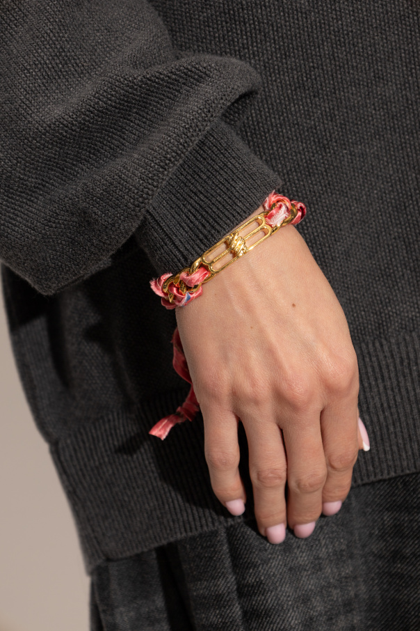 Balenciaga Pulsera con logo