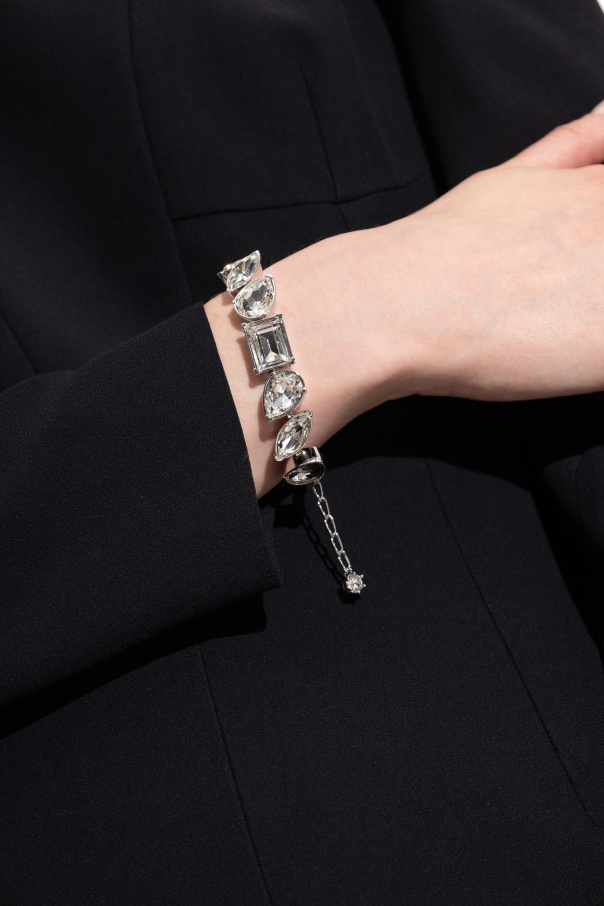 Alexander McQueen Bracelet with shimmering crystals
