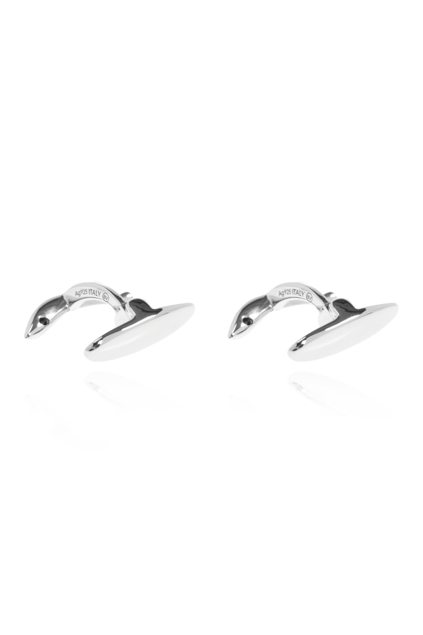 Bottega Veneta Silver cufflinks