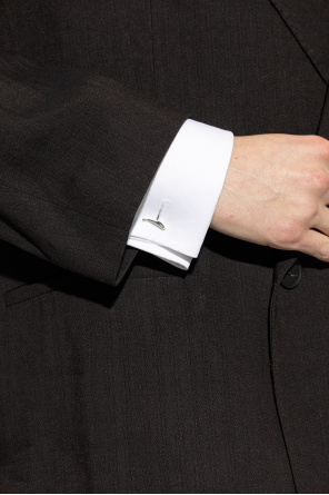 Silver cufflinks od Bottega Veneta