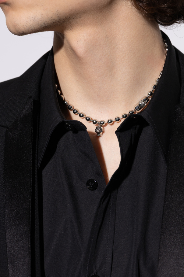 Alexander McQueen Collar de latón