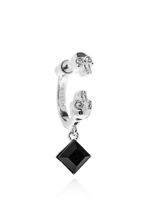 Single brass earring od Alexander McQueen