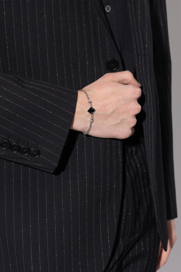 Alexander McQueen Pulsera de latón