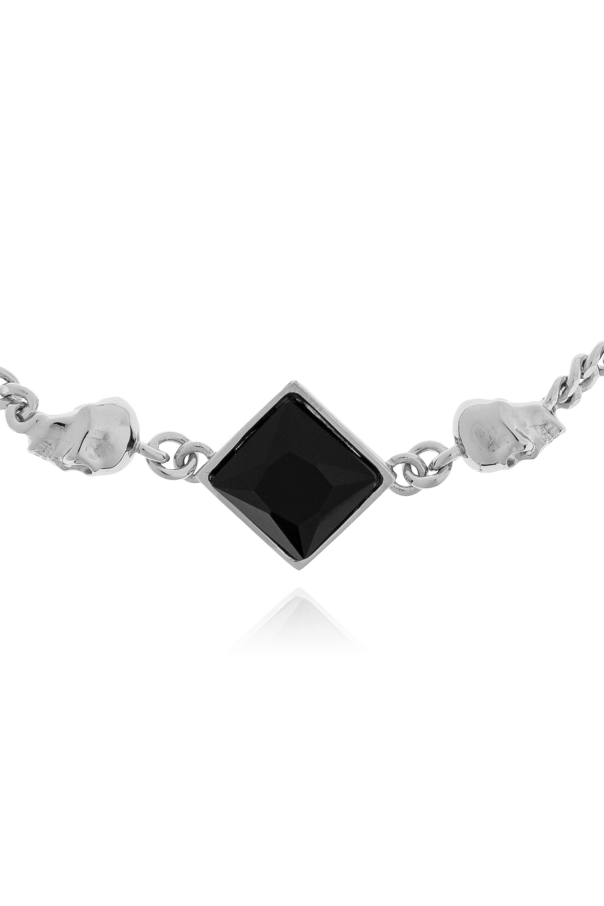 Alexander McQueen Pulsera de latón