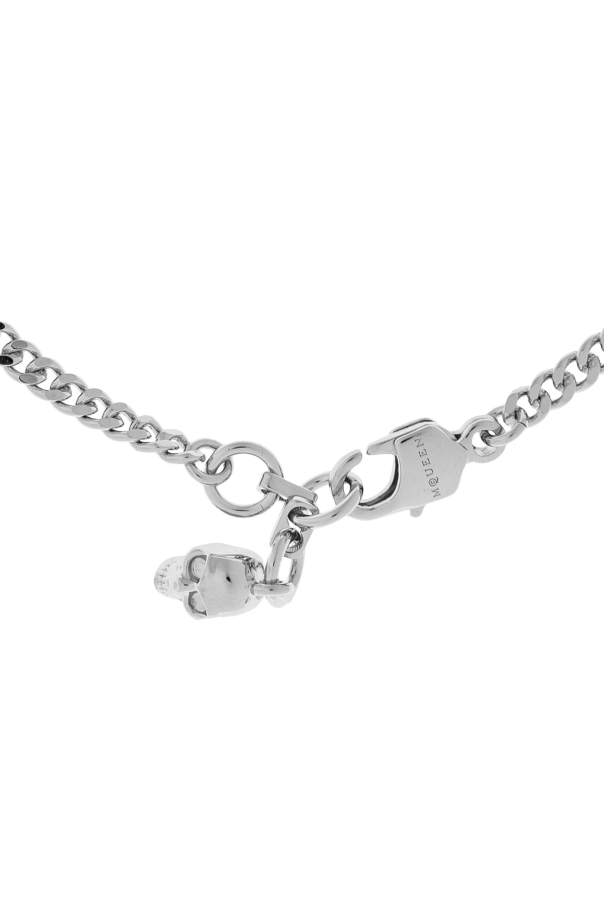 Alexander McQueen Pulsera de latón