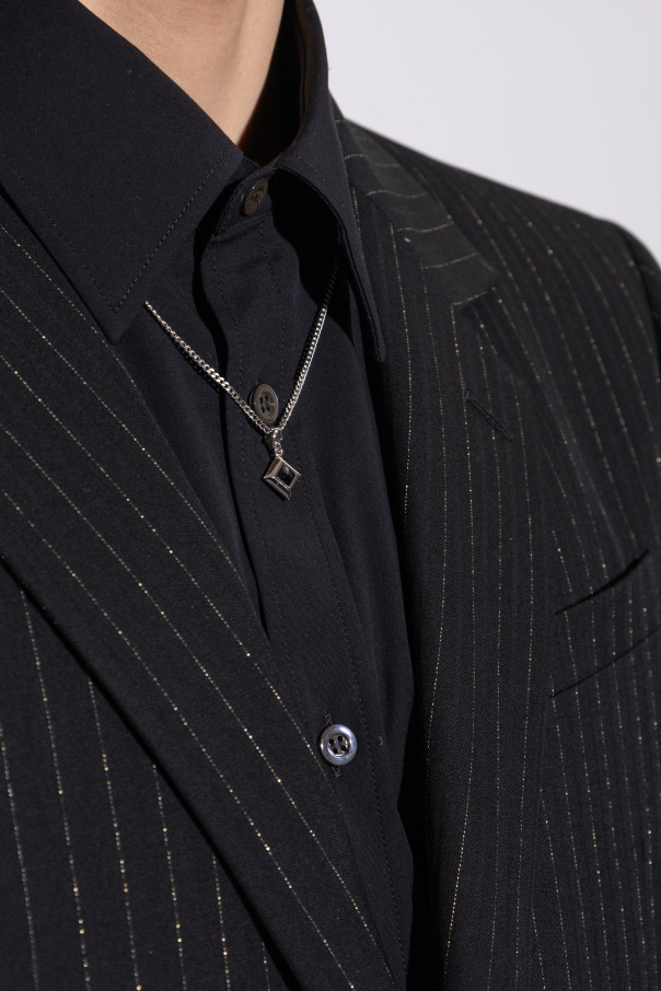 Alexander McQueen Messing Halskette