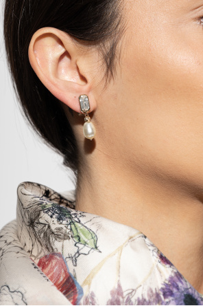 Brincos de latão od Alexander McQueen