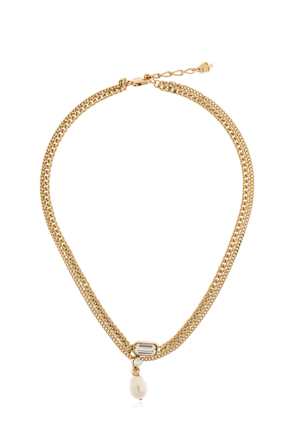 Brass necklace od Alexander McQueen