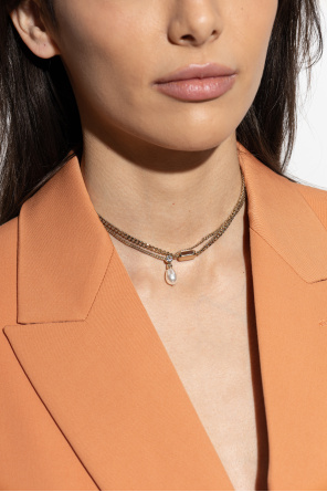 Colar de latão od Alexander McQueen