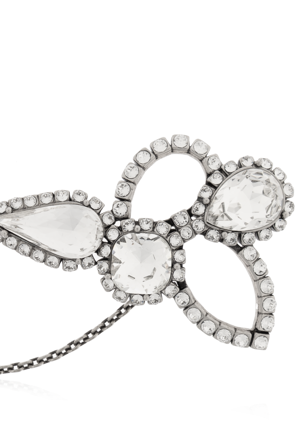 Alexander McQueen Brass brooch