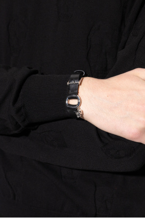 Leather bracelet od Alexander McQueen