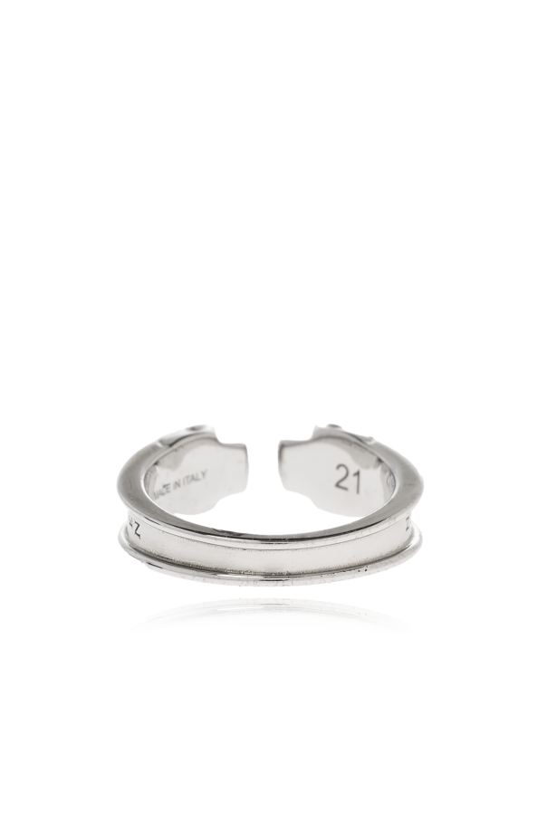 Alexander McQueen Anillo de latón