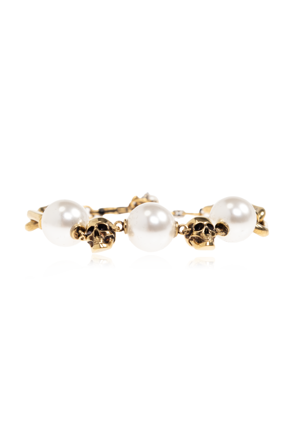 Alexander McQueen Brass bracelet