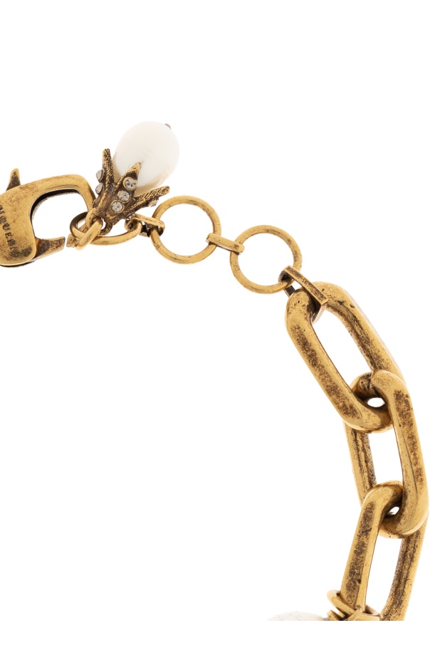 Alexander McQueen Brass bracelet