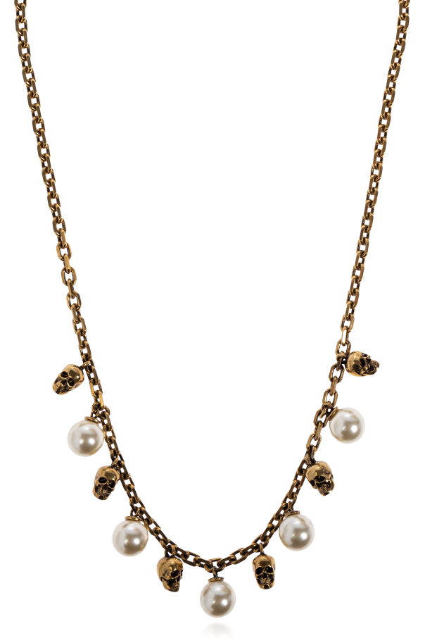 Brass necklace od Alexander McQueen