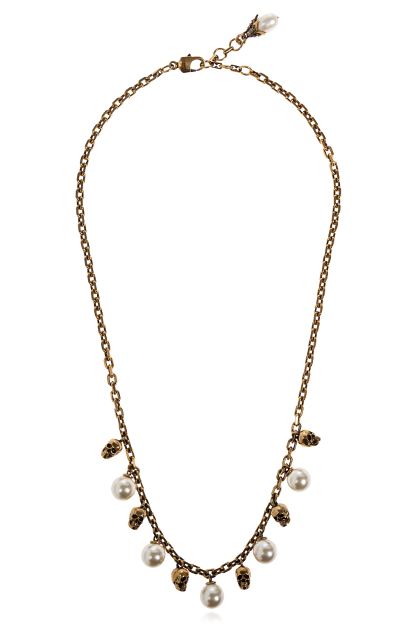 Alexander McQueen Brass necklace