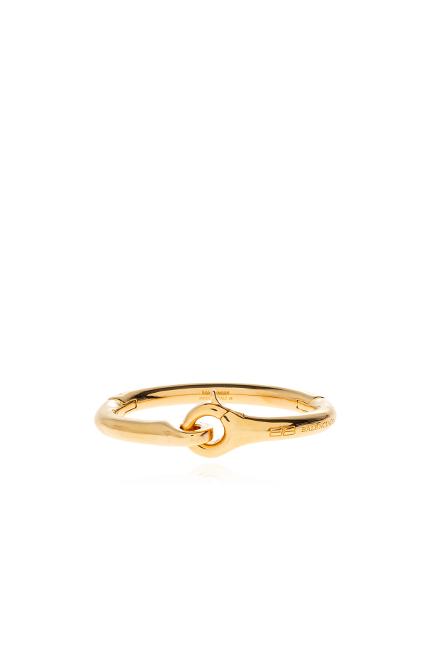 Bracelet with engraved logo od Balenciaga