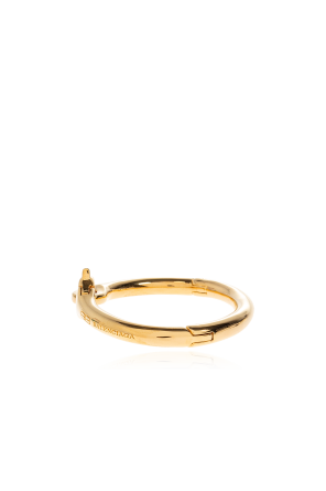 Balenciaga Pulsera con logo grabado