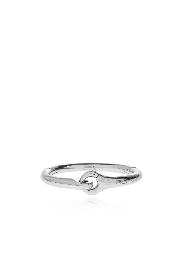 Bracelet with engraved logo od Balenciaga