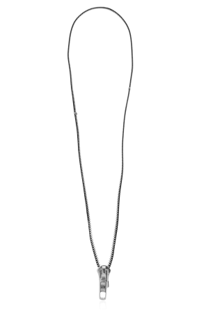 Balenciaga Collar con motivo de cremallera