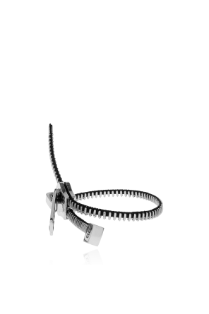 Balenciaga Pulsera con motivo de cremallera
