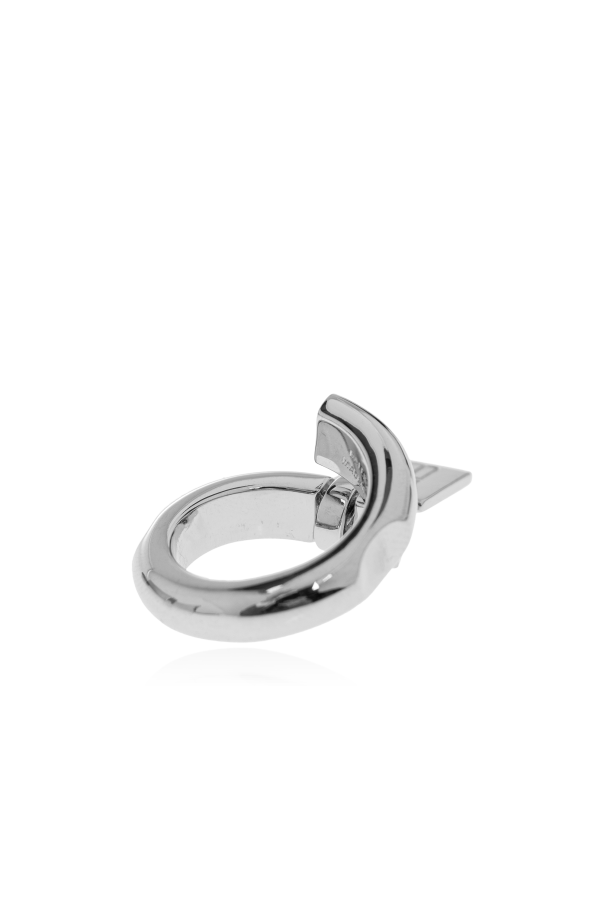 Balenciaga Ring with engraved logo