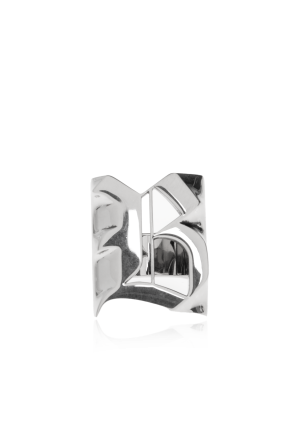 Signet ring with logo