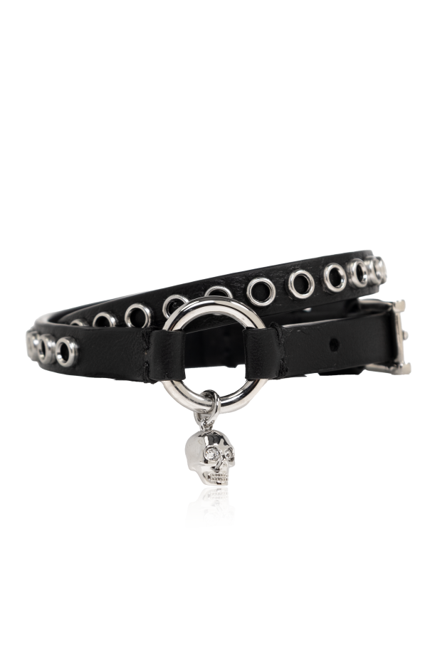 Leather bracelet od Alexander McQueen