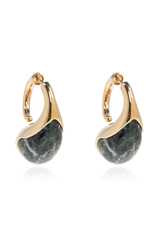 Teardrop-shaped earrings od Bottega Veneta