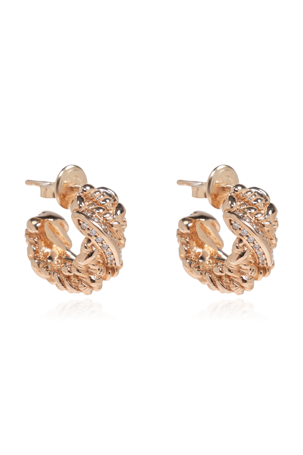 Earrings with cubic zirconia od Bottega Veneta