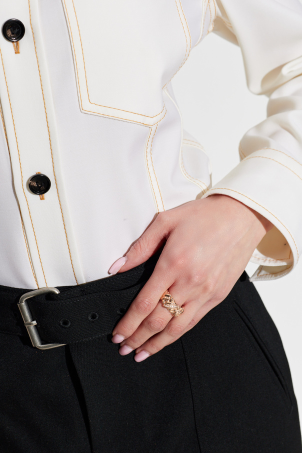 Bottega Veneta Gilded ring