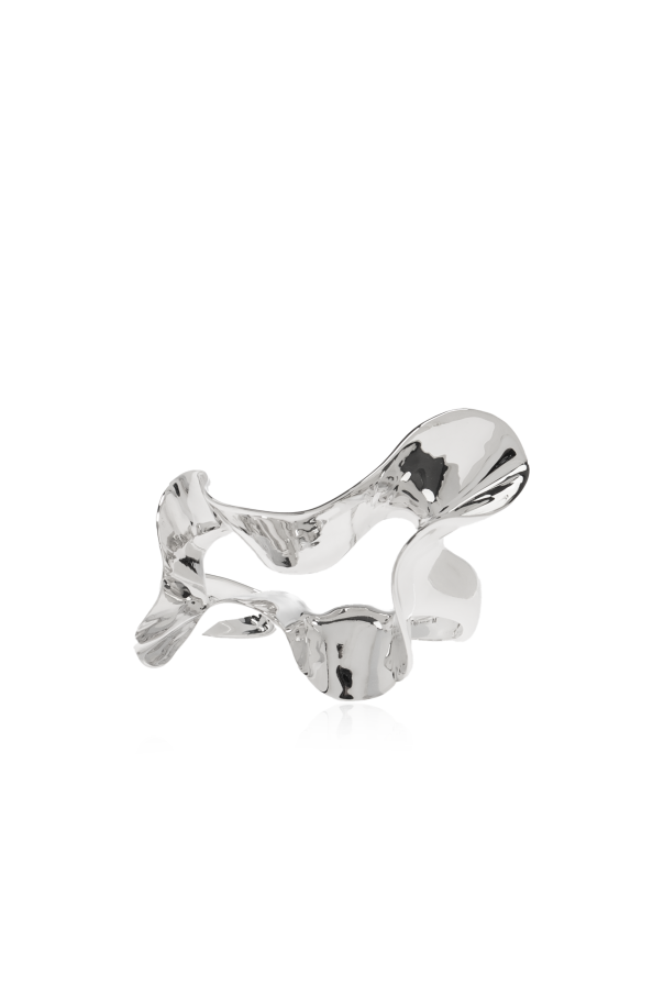 Silver bracelet od Bottega Veneta