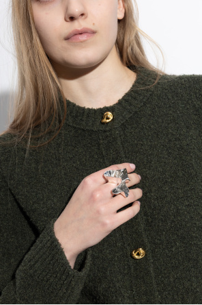 Silver ring od Bottega Veneta