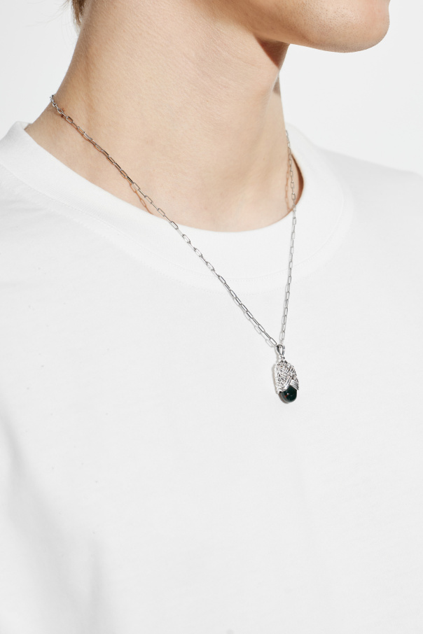 Bottega Veneta Silver necklace with pendant