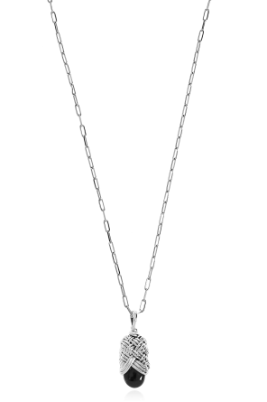 Silver necklace with pendant