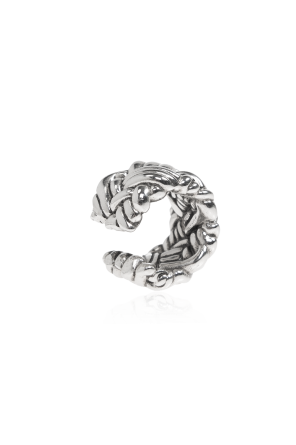 Bottega Veneta Silver ear cuff