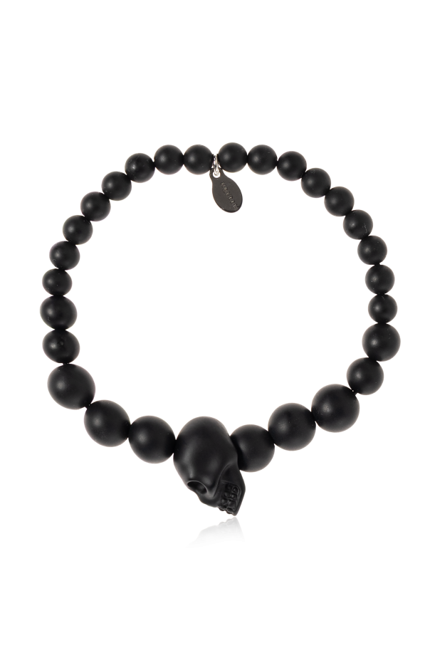 Alexander McQueen Bracelet with a skull motif