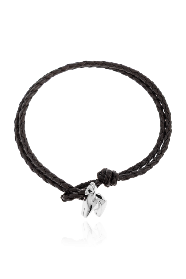 Leather bracelet od Bottega Veneta