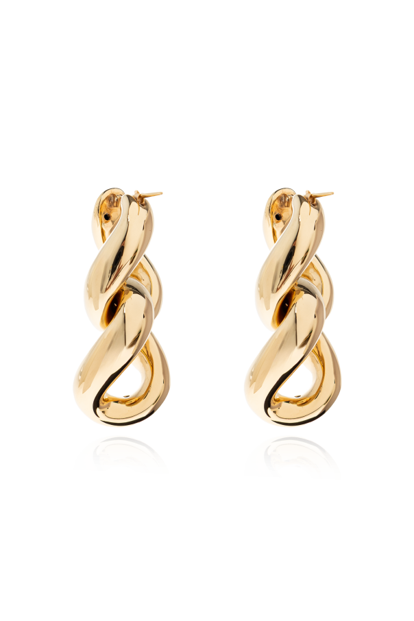 Bottega Veneta Earrings finished with 18-karat gold