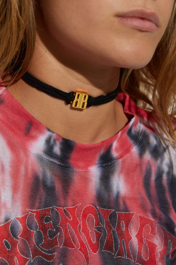 Balenciaga Choker with logo