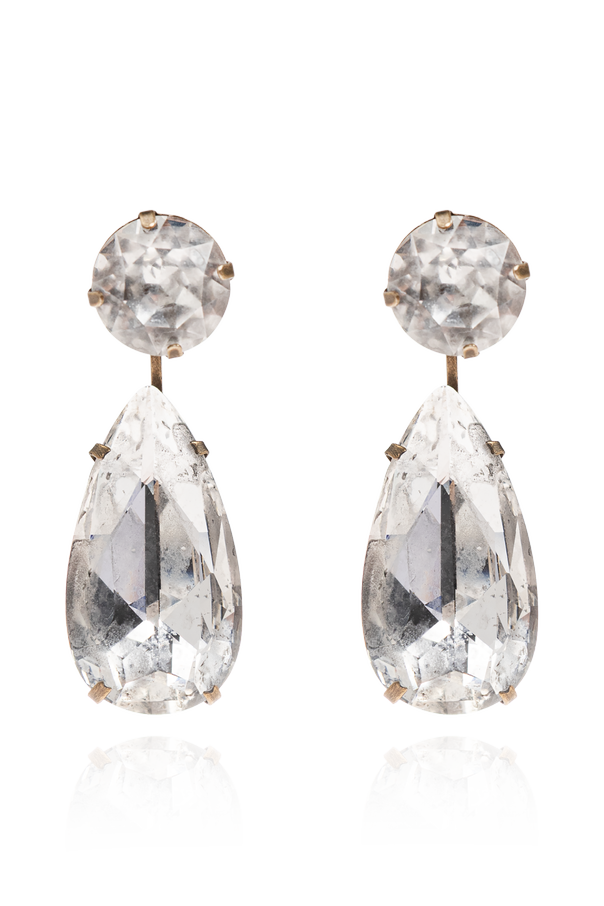 Earrings with a vintage effect od Balenciaga