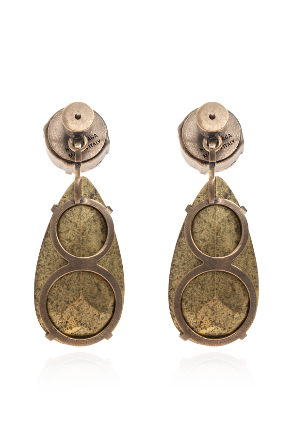 Balenciaga Earrings with a vintage effect