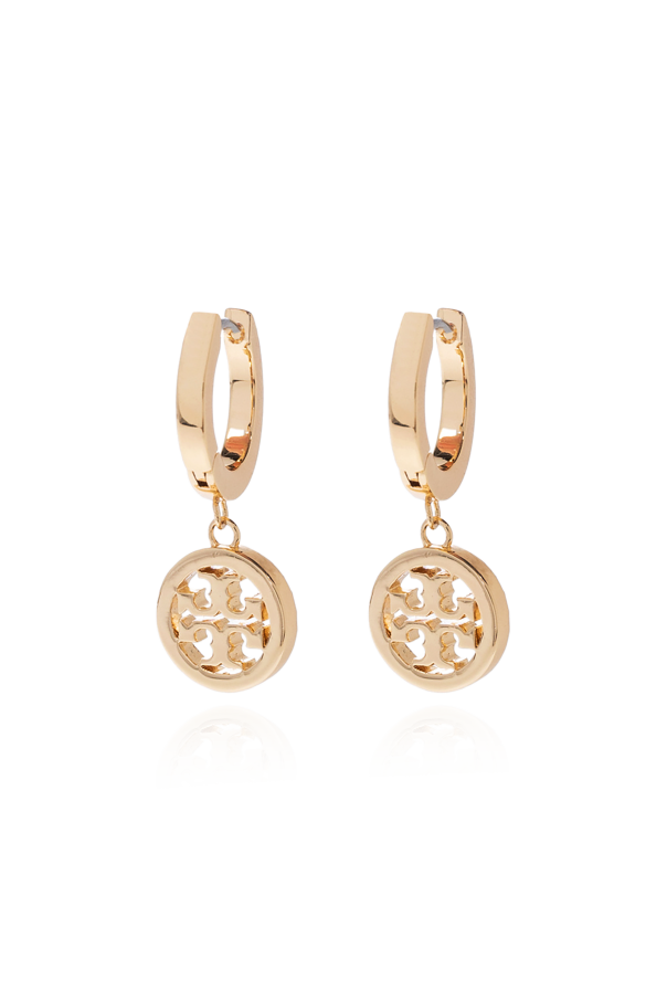 Tory Burch ‘Miller’ earrings with logo