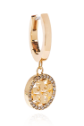 Tory Burch GOLD ‘Miller’ earrings with logo