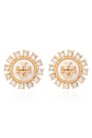 Earrings with logo