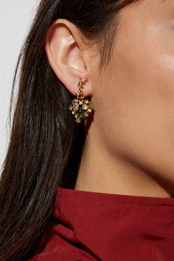 Saint Laurent Brass earrings