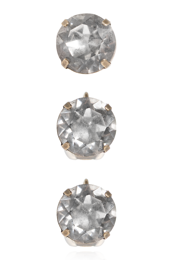 Set: earring, two clip-ons od Balenciaga