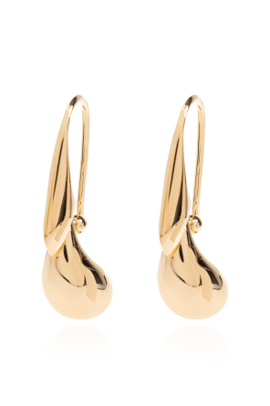 Srebrne kolczyki od Bottega Veneta