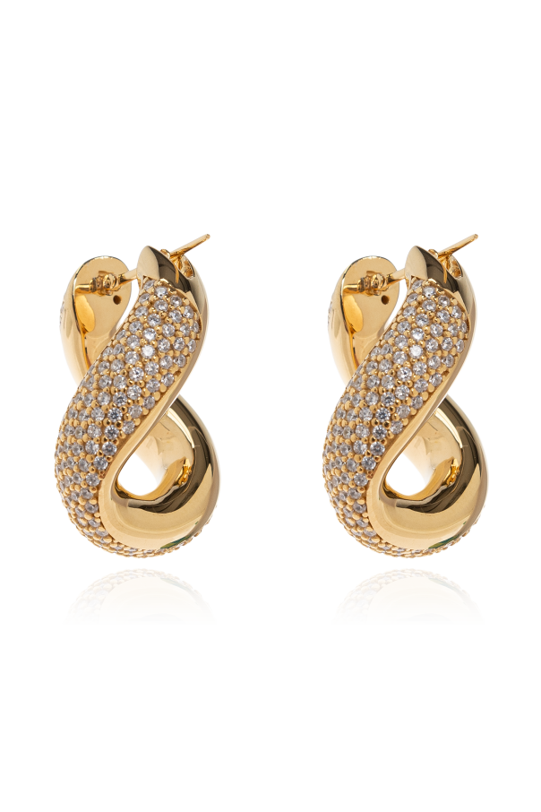 Bottega Veneta Kolczyki z kryształami