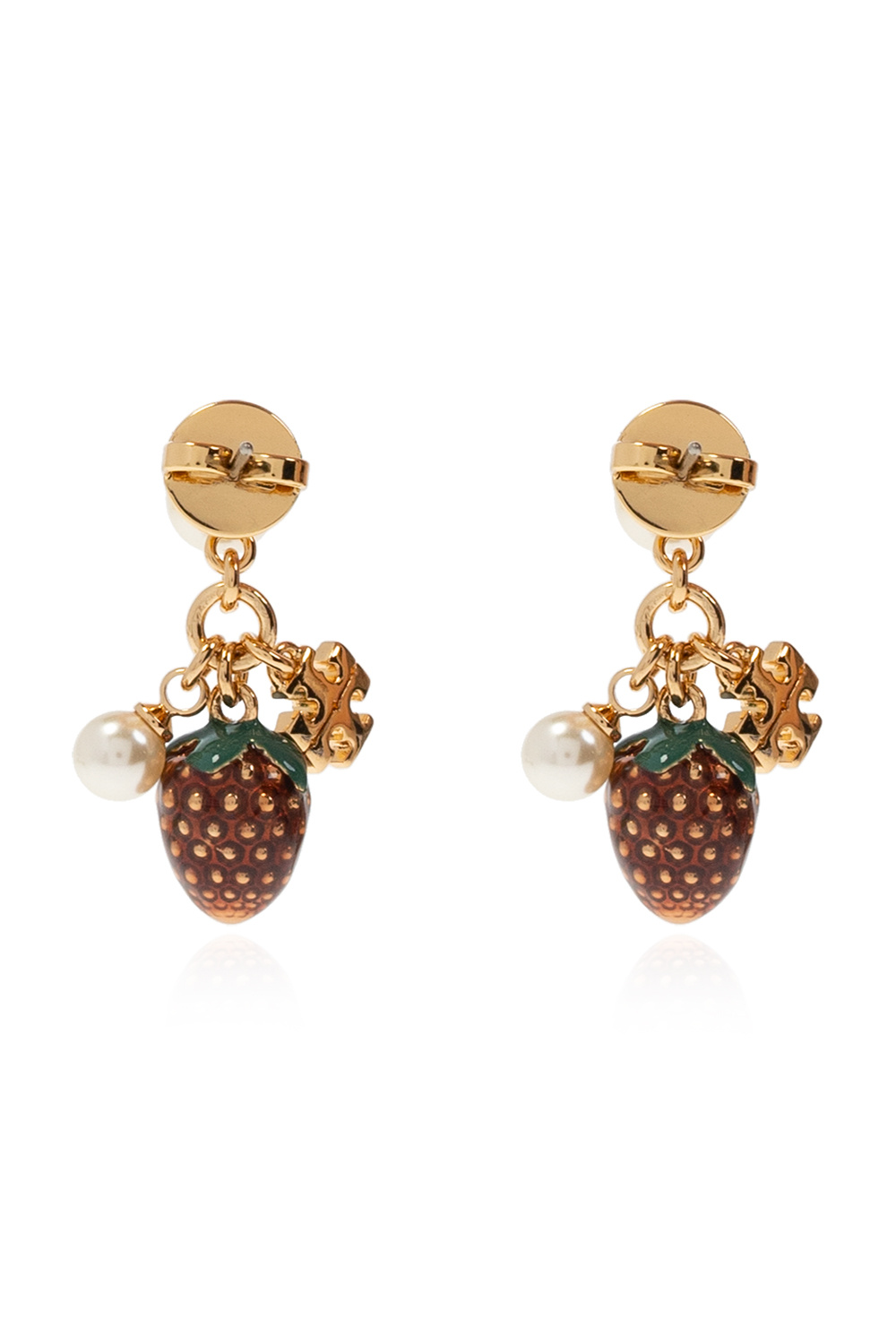 Gold 'Kira' earrings Tory Burch - Vitkac Canada